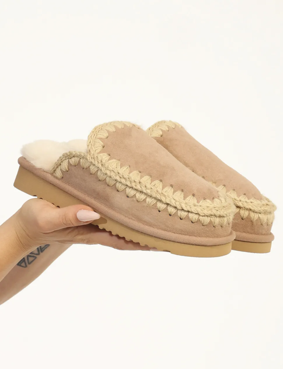 Sabot Mou Beige