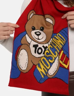 Sciarpa Moschino rosso