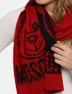 Sciarpa Moschino rosso