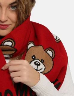 Sciarpa Moschino rosso