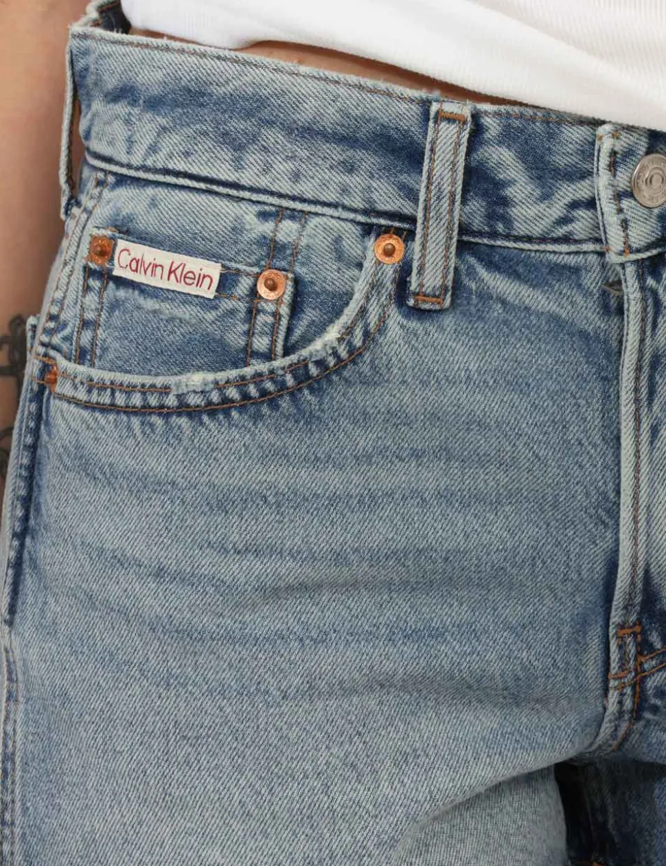 Shorts Calvin Klein Azzurro