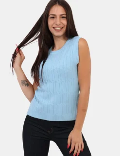 Smanicato Materica Azzurro