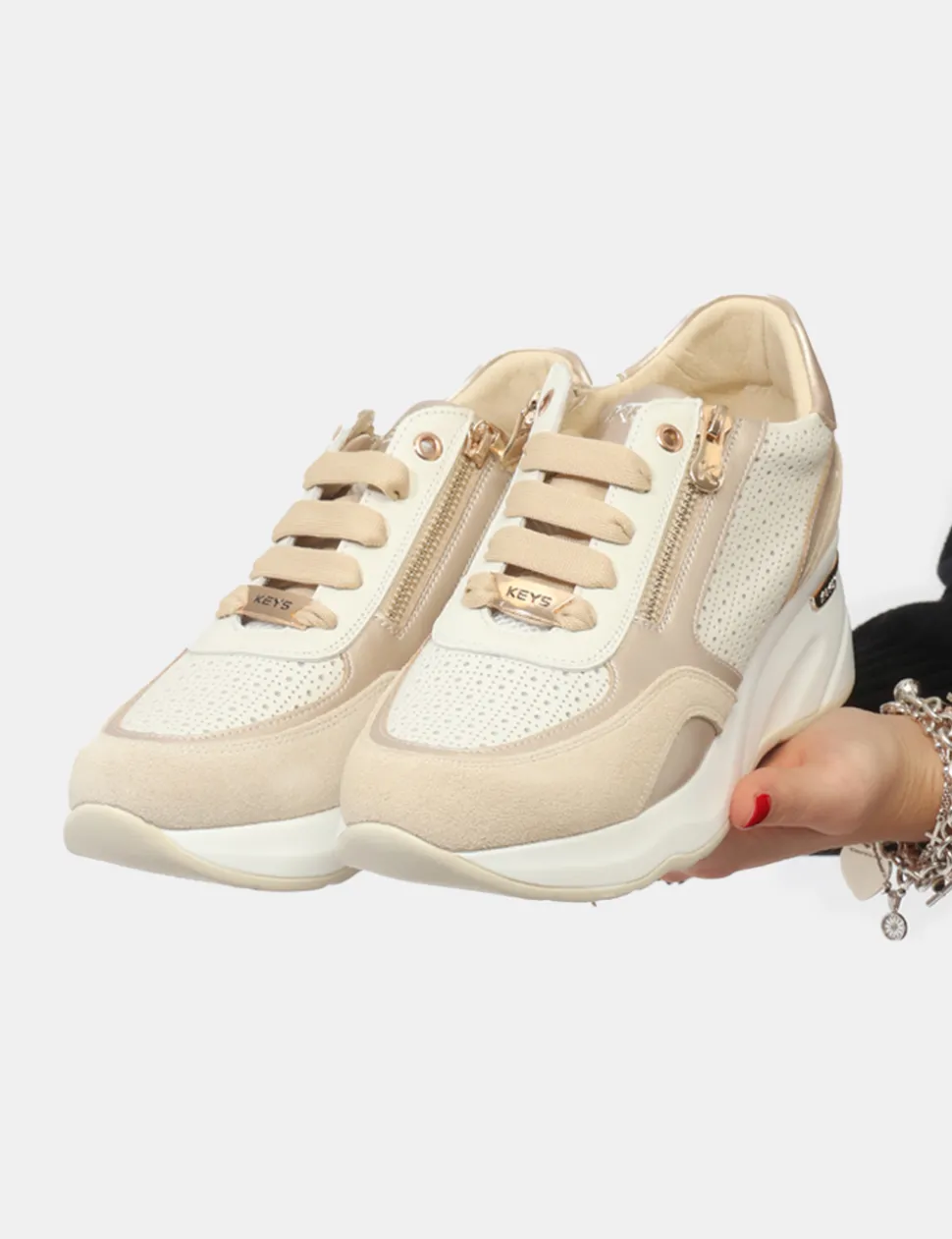 Sneakers Keys Beige