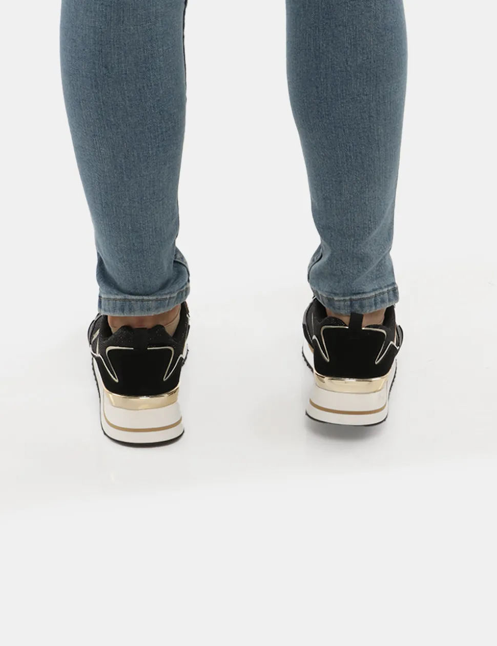 Sneakers U.S. Polo Assn con inserti in lurex