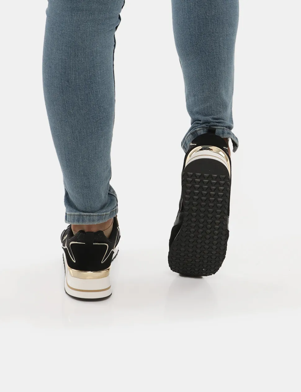 Sneakers U.S. Polo Assn con inserti in lurex