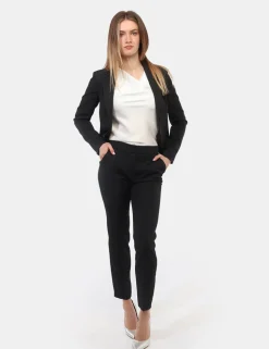 Tailleur Giacca Pantalone Rue De Clerie Nero