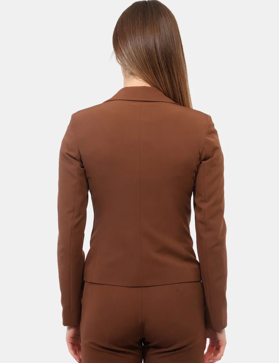 Tailleur Giacca Pantalone Rue De Clerie Marrone