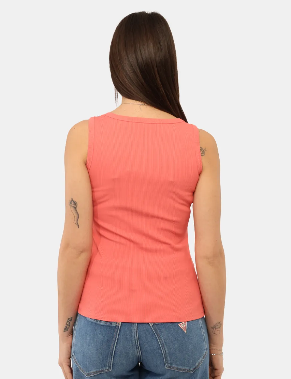 Top Guess Arancione