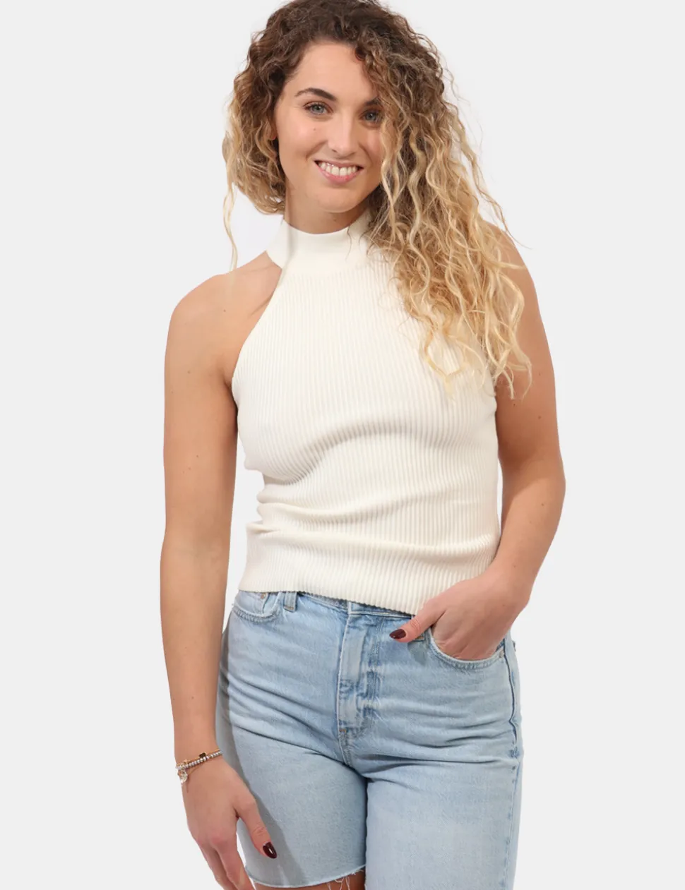 Top Guess Bianco