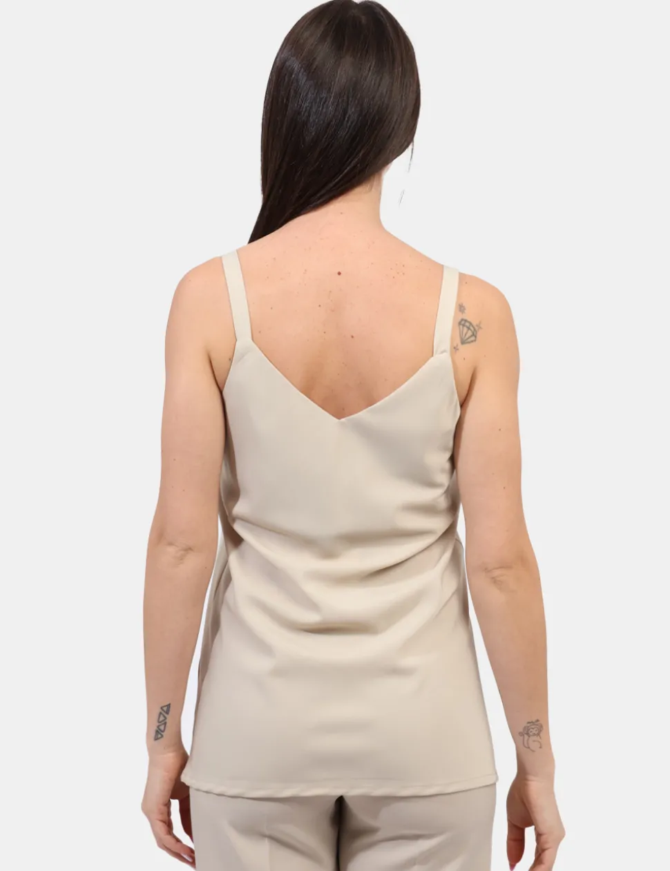 Top Materica Beige