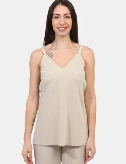 Top Materica Beige