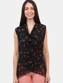Top Materica Nero
