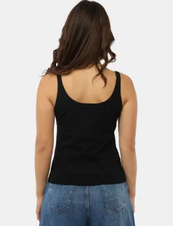 Top Materica Nero