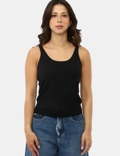 Top Materica Nero