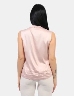 Top Materica Rosa