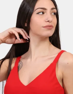 Top Materica Rosso