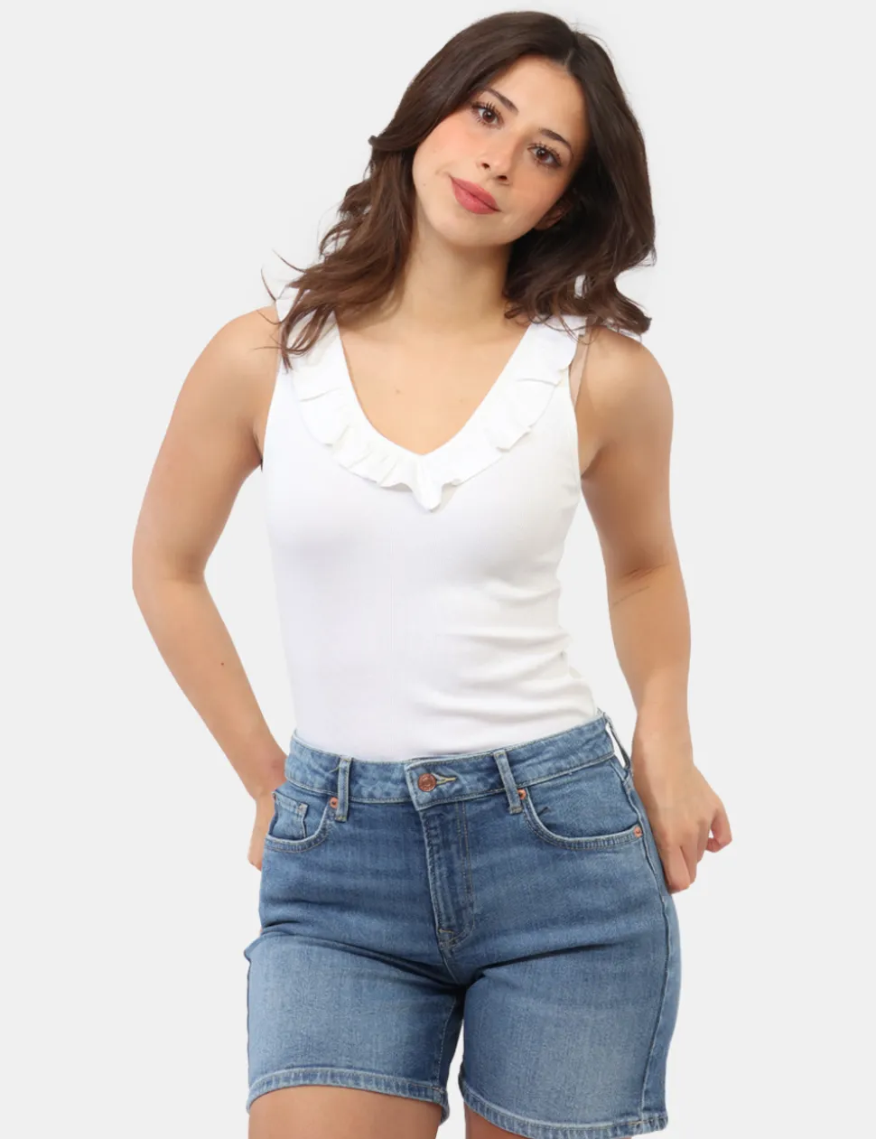 Top Pepe Jeans Bianco