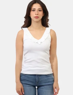 Top Pepe Jeans Bianco