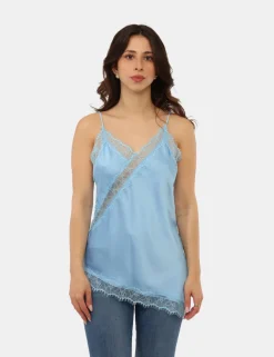 Top Rue De Clerie Azzurro