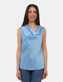 Top Rue De Clerie Azzurro