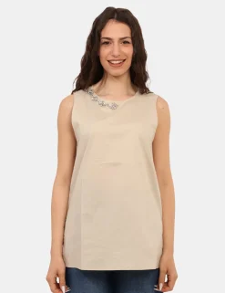 Top Rue De Clerie Beige