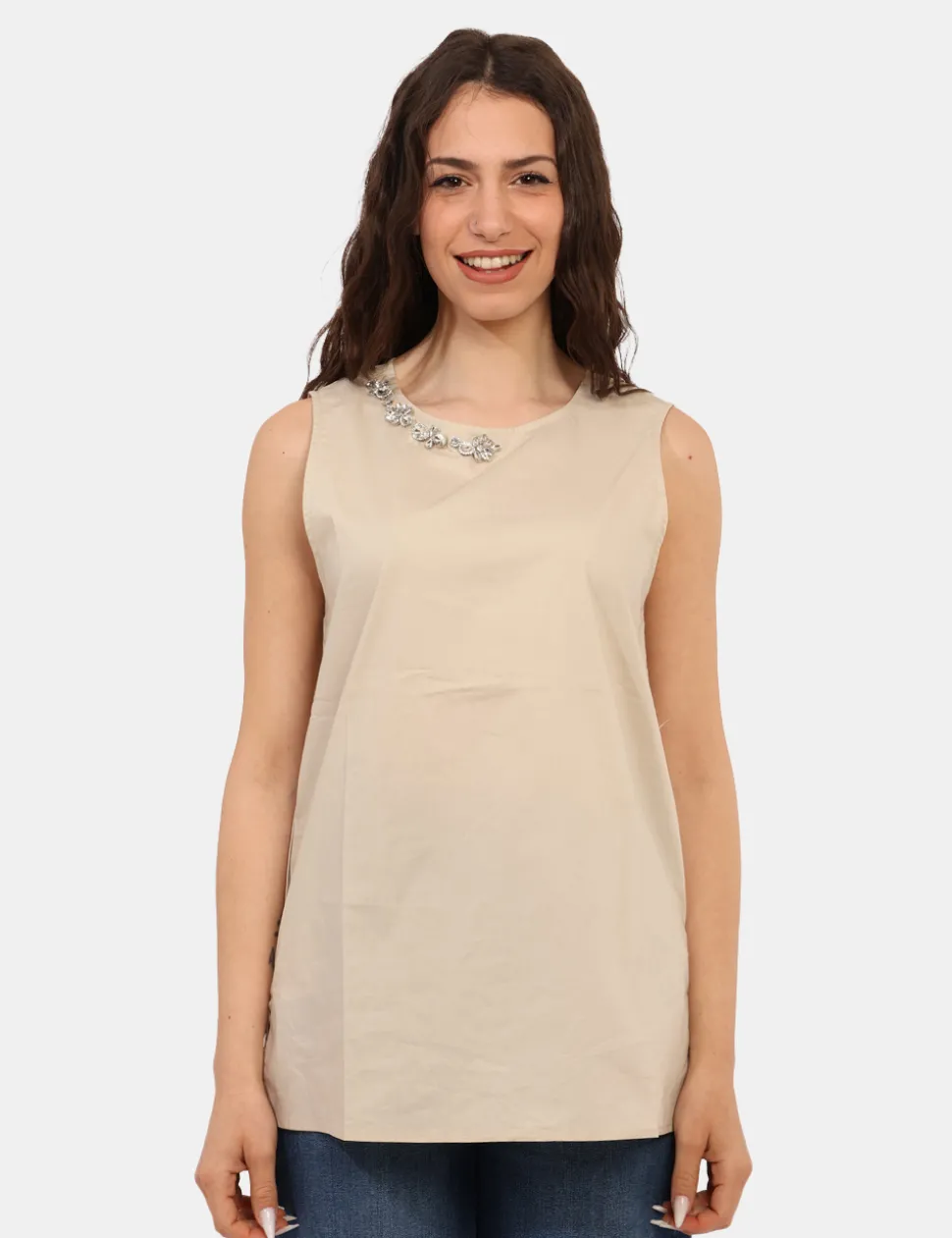 Top Rue De Clerie Beige