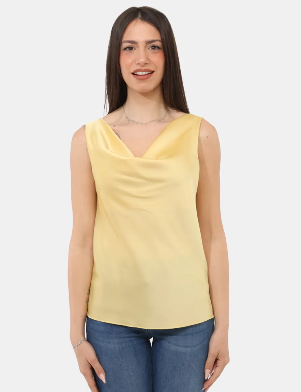 Top Rue De Clerie Giallo