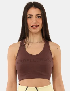 Top Via Delle Rose Marrone