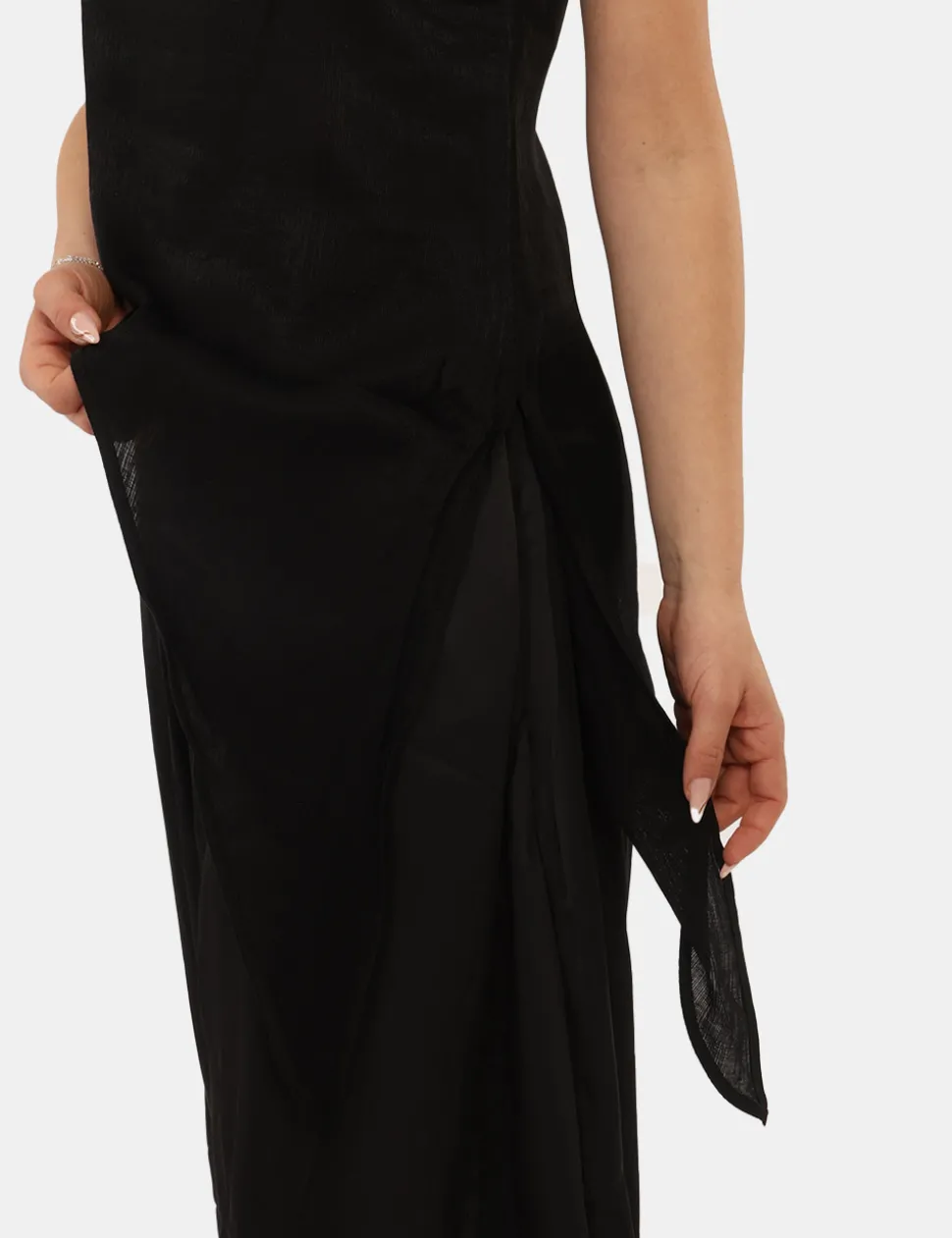 Top Via Delle Rose Nero