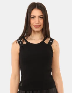 Top Via Delle Rose Nero