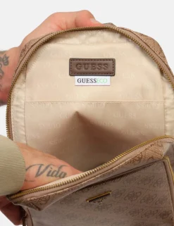 Tracolla Guess Marrone