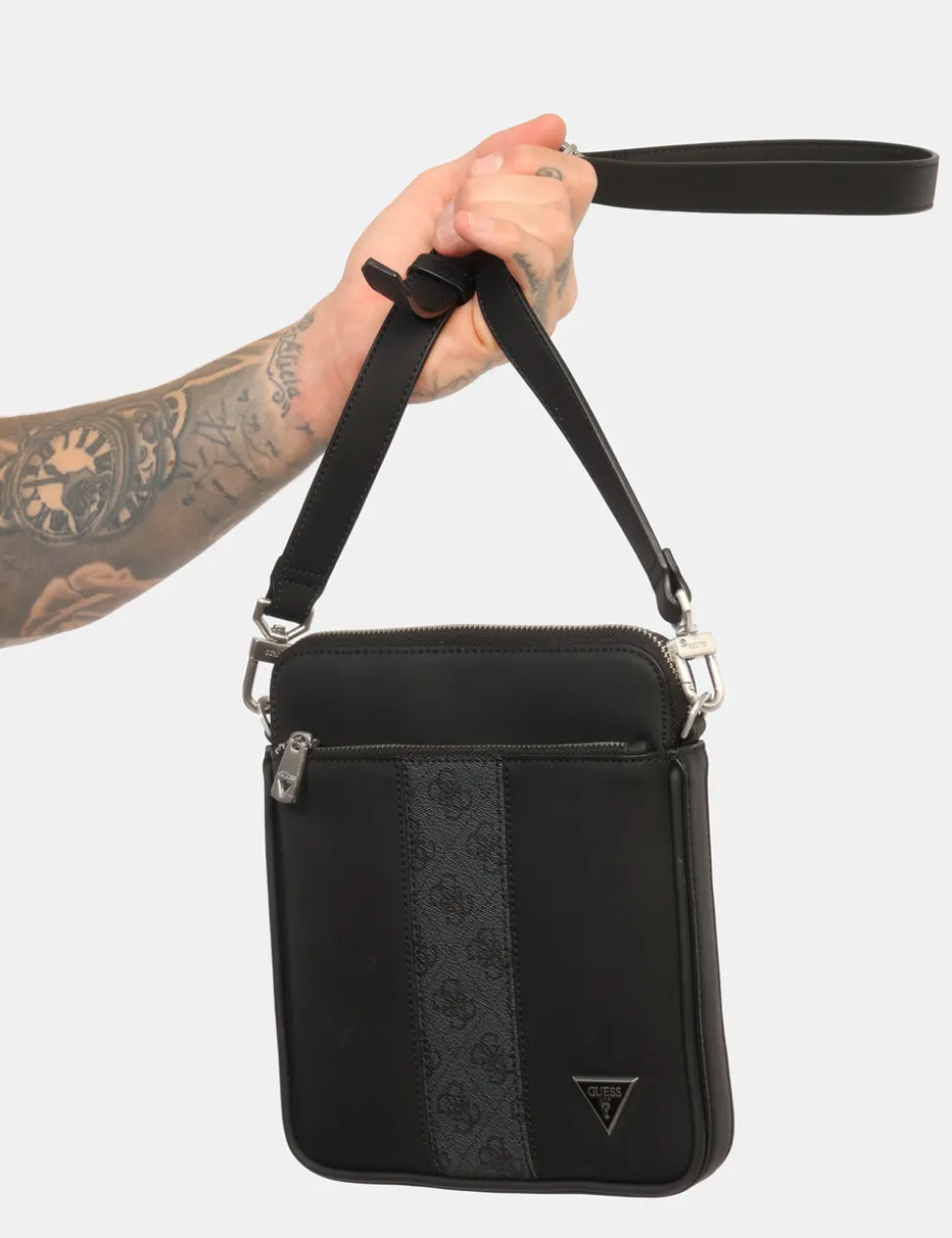 Tracolla Guess Nera