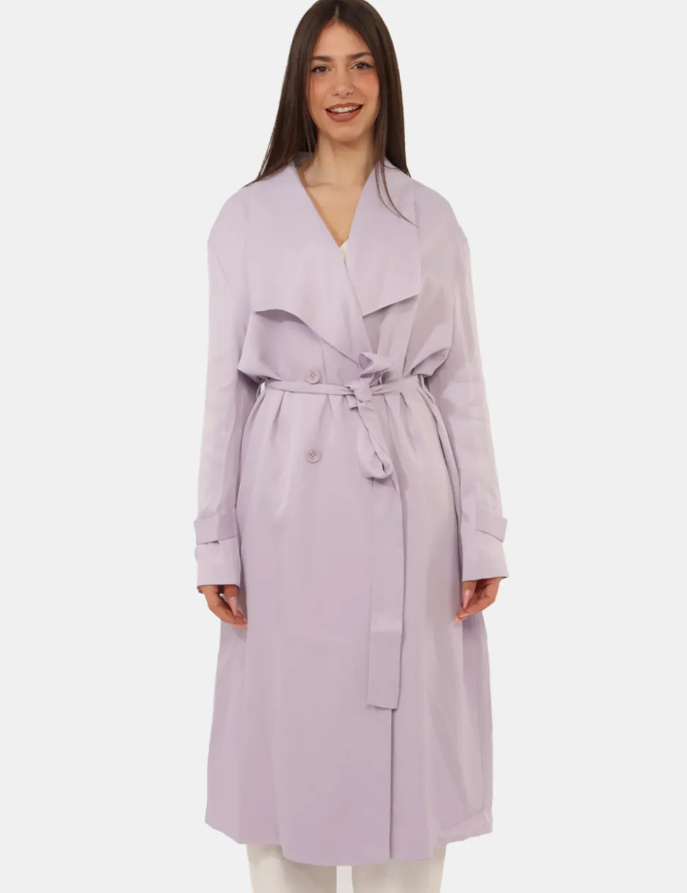 Trench Twin Set Lilla