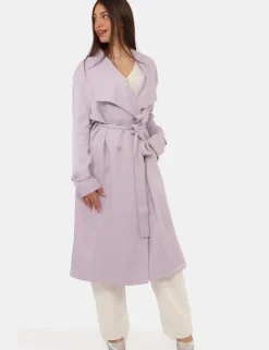 Trench Twin Set Lilla