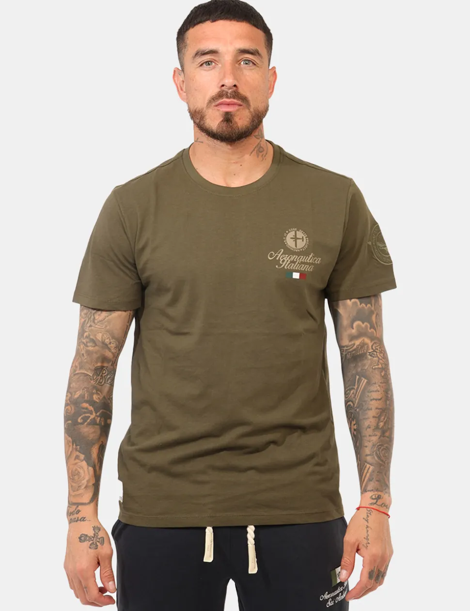 T-shirt Aeronautica Italiana Verde