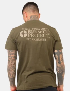 T-shirt Aeronautica Italiana Verde