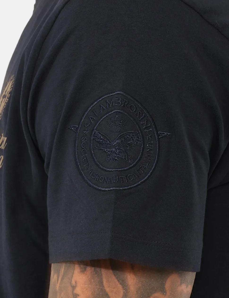 T-shirt Aeronautica Italiana Blu