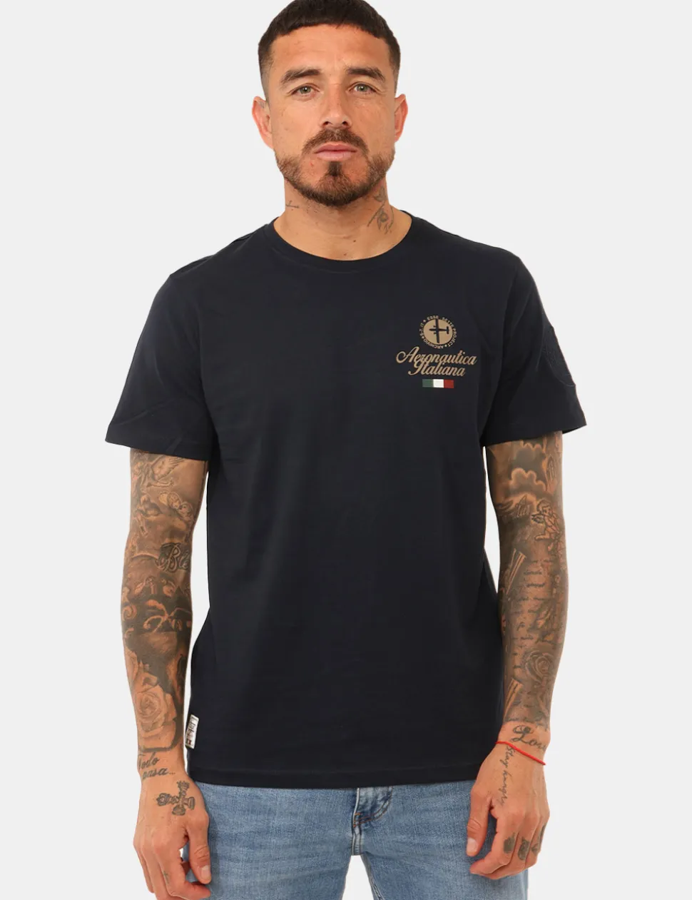 T-shirt Aeronautica Italiana Blu