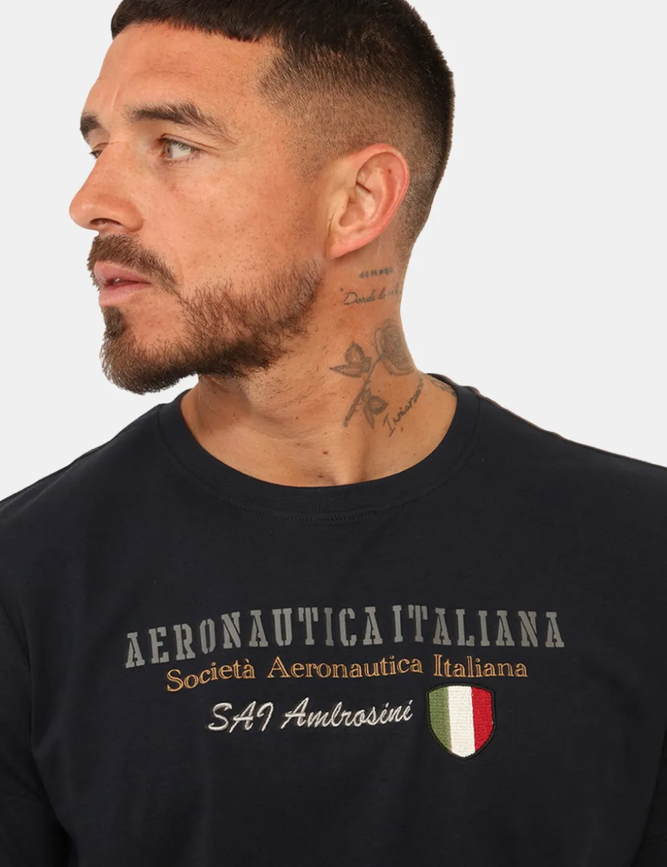 T-shirt Aeronautica Italiana Blu