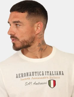T-shirt Aeronautica Italiana Bianca