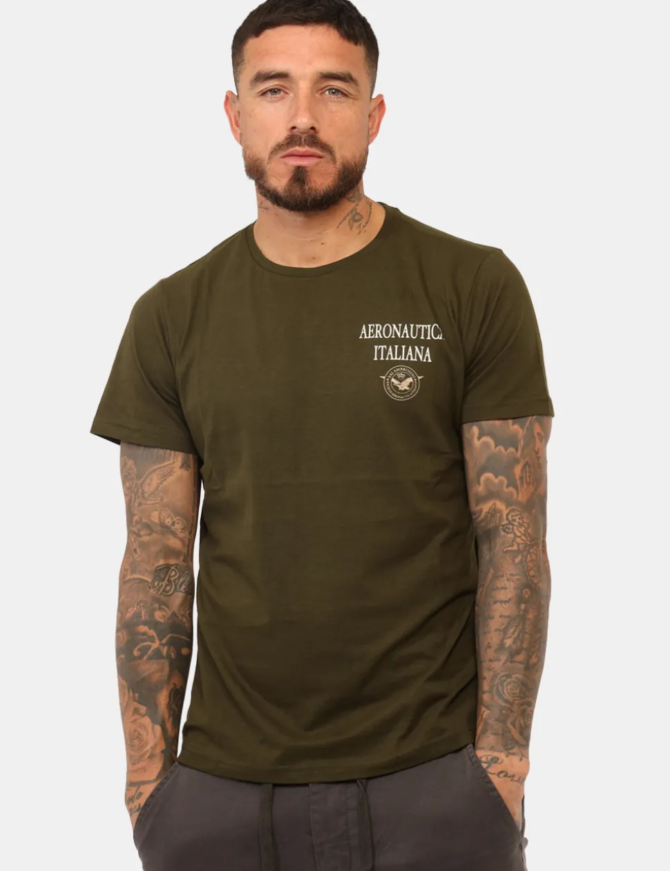 T-shirt Aeronautica Italiana Verde