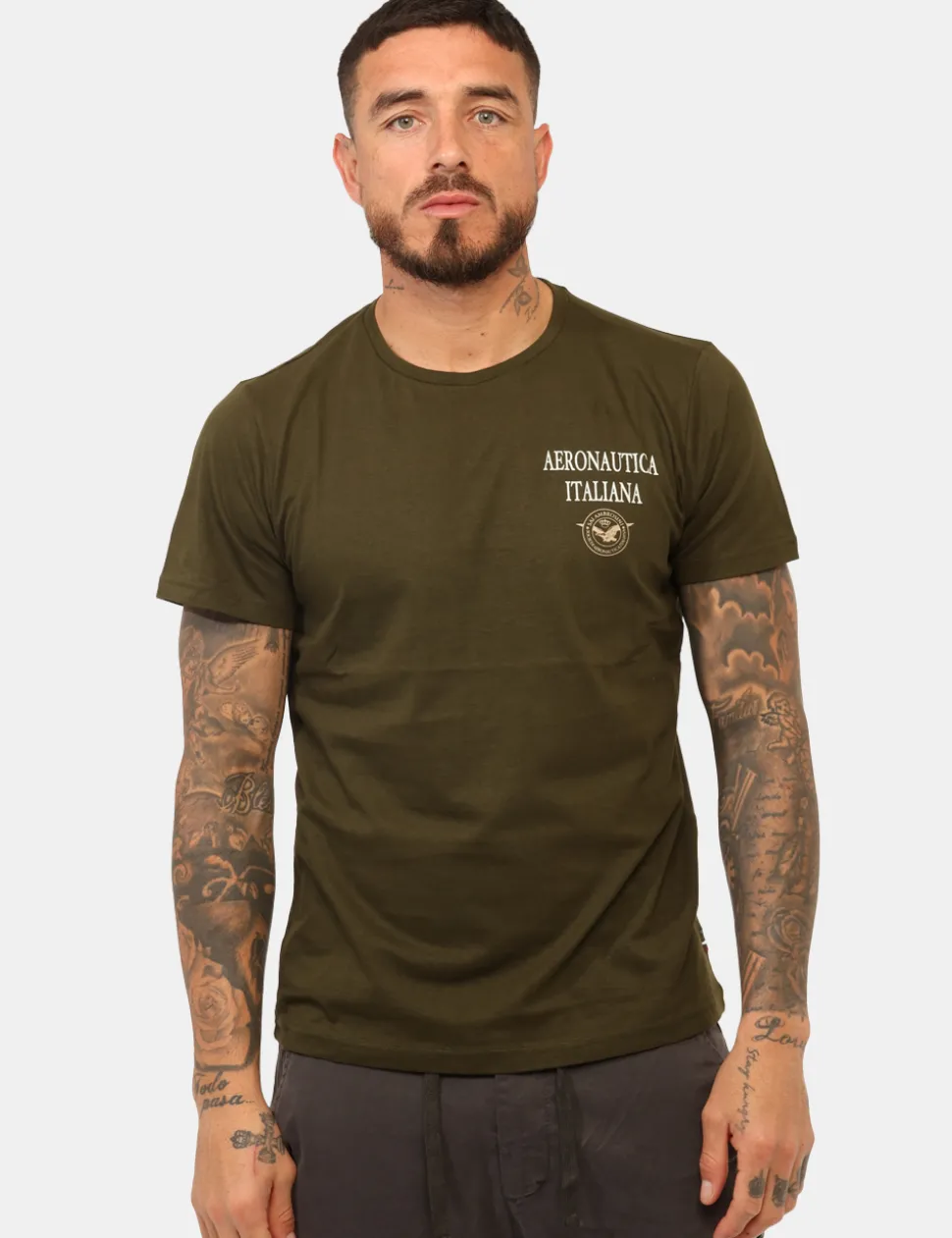 T-shirt Aeronautica Italiana Verde