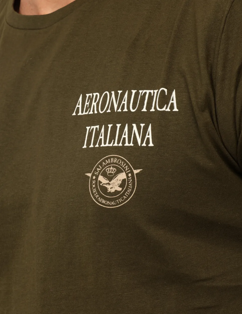 T-shirt Aeronautica Italiana Verde