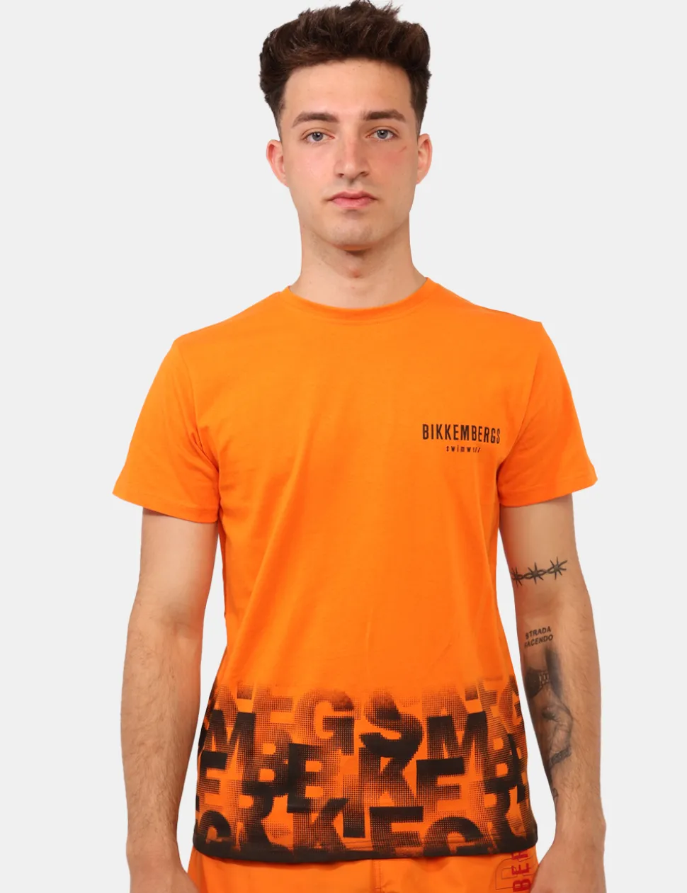 T-shirt Bikkembergs Arancione