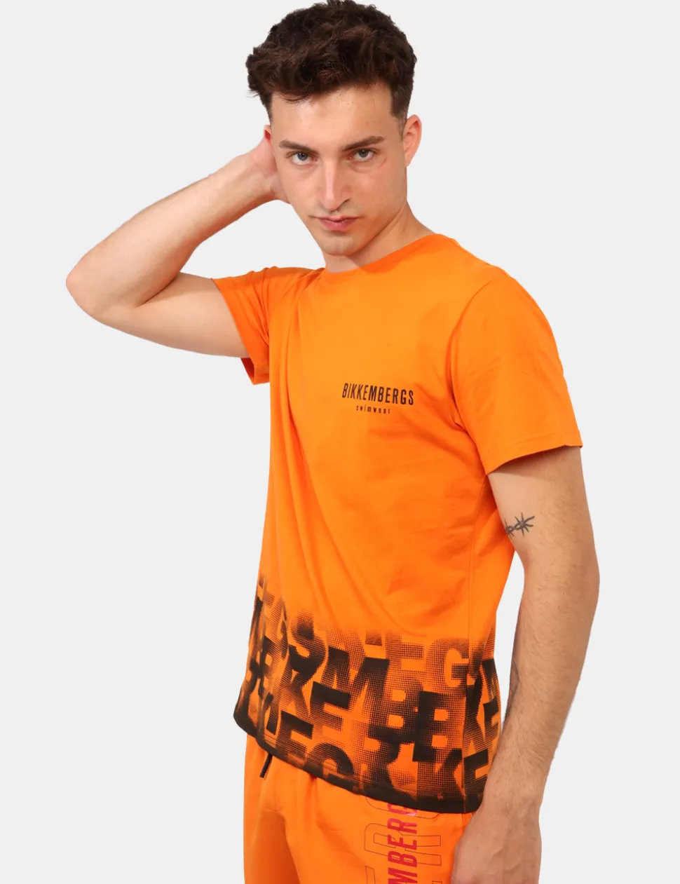T-shirt Bikkembergs Arancione