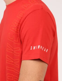 T-shirt Bikkembergs Rosso