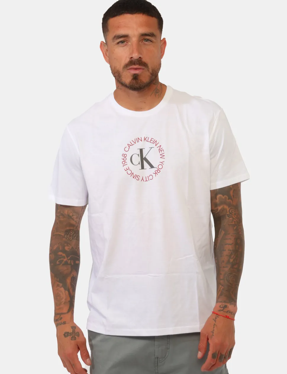 T-shirt Calvin Klein bianca