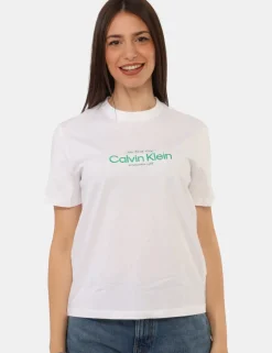 T-shirt Calvin Klein Bianco