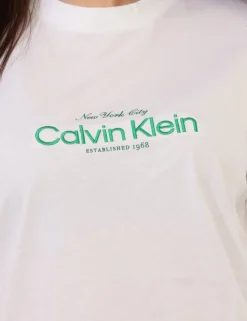 T-shirt Calvin Klein Bianco