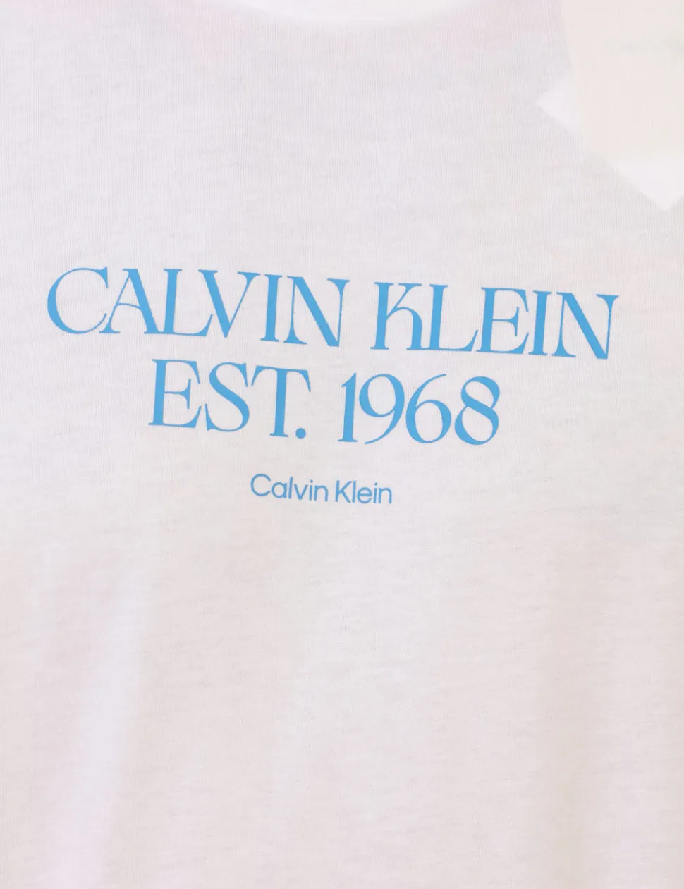 T-shirt Calvin Klein Bianco
